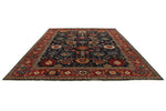 10x14 Navy and Red Anatolian Traditional Rug