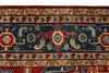 9x12 Red and Navy Anatolian Traditional Rug