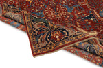 8x10 Dark Rust and Navy Anatolian Traditional Rug