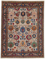 9x12 Gray and Navy Anatolian Persian Rug