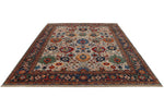 9x12 Gray and Navy Anatolian Persian Rug