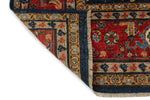 8x10 Navy and Red Anatolian Traditional Rug