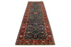 3x12 Navy and Red Turkish Anatolian Persian Runner