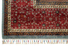 9x12 Light Blue and Red Turkish Tribal Rug