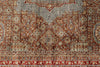 7x10 Light Brown and Multicolor Turkish Tribal Rug