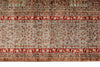 7x10 Light Brown and Multicolor Turkish Tribal Rug