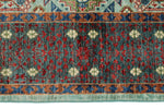 6x8 Light Blue and Gray Turkish Tribal Rug