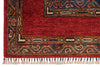 8x10 Red and Multicolor Turkish Tribal Rug