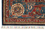 8x11 Ivory and Light Blue Persian Rug