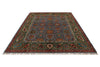 7x10 Gray and Purple Anatolian Traditional Rug