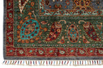 7x10 Gray and Purple Anatolian Traditional Rug