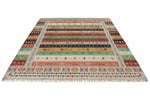 7x10 Multicolor Tribal Rug