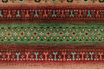 7x10 Multicolor Tribal Rug