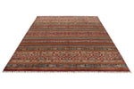 7x10 Multicolor Tribal Rug