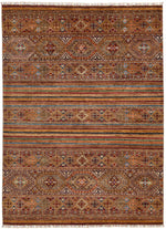 7x10 Multicolor Tribal Rug