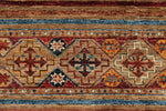 7x10 Multicolor Tribal Rug