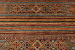 7x10 Multicolor Tribal Rug