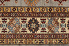 10x10 Gray and Ivory Kazak Tribal Rug