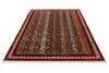5x8 Multicolor and Red Turkish Tribal Rug