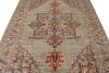 6x9 Light Camel and Multicolor Persian Rug