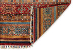 3x13 Red and Multicolor Tribal Runner