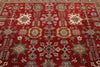 10x15 Red and Ivory Kazak Tribal Rug