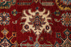 10x15 Red and Ivory Kazak Tribal Rug