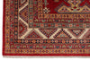 8x10 Red and Ivory Kazak Tribal Rug