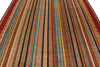 7x10 Red and Multicolor Turkish Tribal Rug