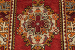 3x10 Red and Rust Turkish Tribal Runner