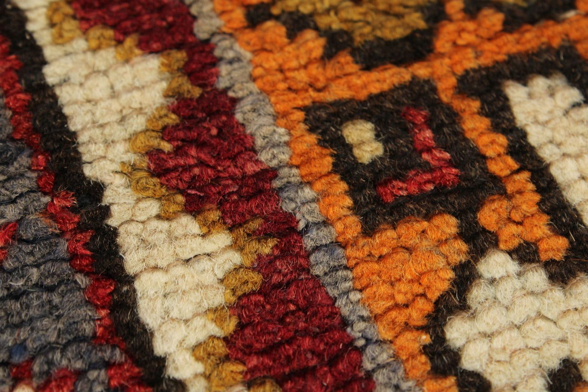 3x10 Red and Rust Turkish Tribal Runner