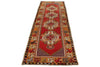 3x10 Red and Rust Turkish Tribal Runner