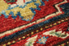 3x7 Navy and Ivory Kazak Tribal Runner