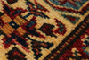 3x10 Navy and Ivory Kazak Tribal Runner