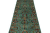 3x10 Blue and Multicolor Turkish Tribal Runner