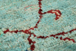 3x10 Blue and Multicolor Turkish Tribal Runner