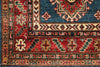 3x21 Light Blue and Red Kazak Tribal Runner