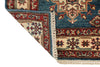 3x20 Light Blue and Ivory Kazak Tribal Runner