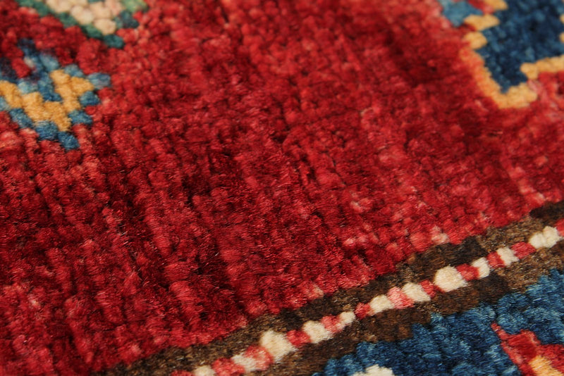 3x20 Red and Ivory Kazak Tribal Runner