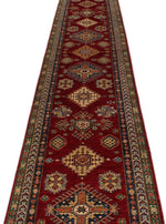 3x20 Red and Ivory Kazak Tribal Runner