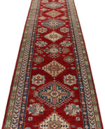 3x20 Red and Ivory Kazak Tribal Runner