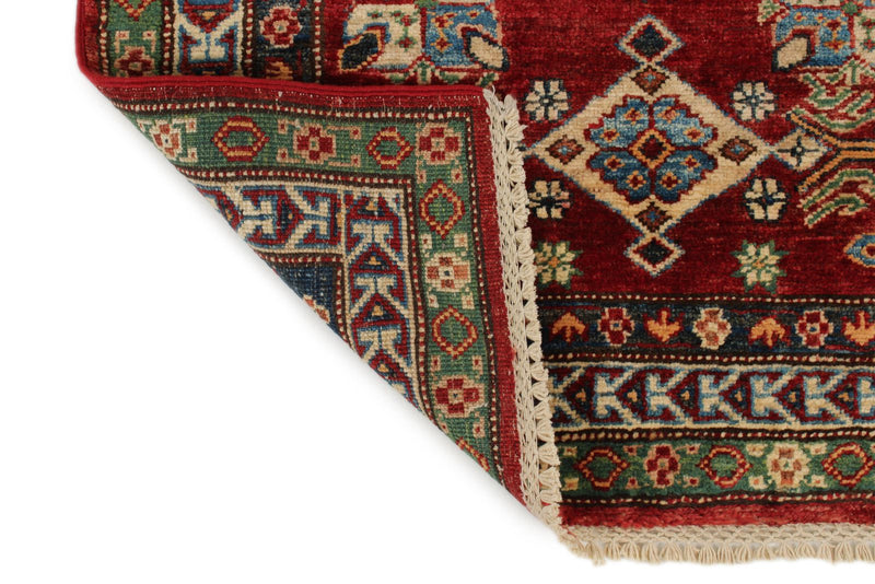 3x20 Red and Ivory Kazak Tribal Runner