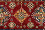 3x20 Red and Ivory Kazak Tribal Runner