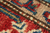 3x29 Light Blue and Red Kazak Tribal Runner