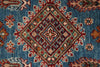 3x24 Light Blue and Ivory Kazak Tribal Runner