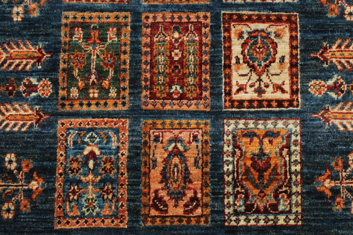 3x22 Navy and Multicolor Persian Runner