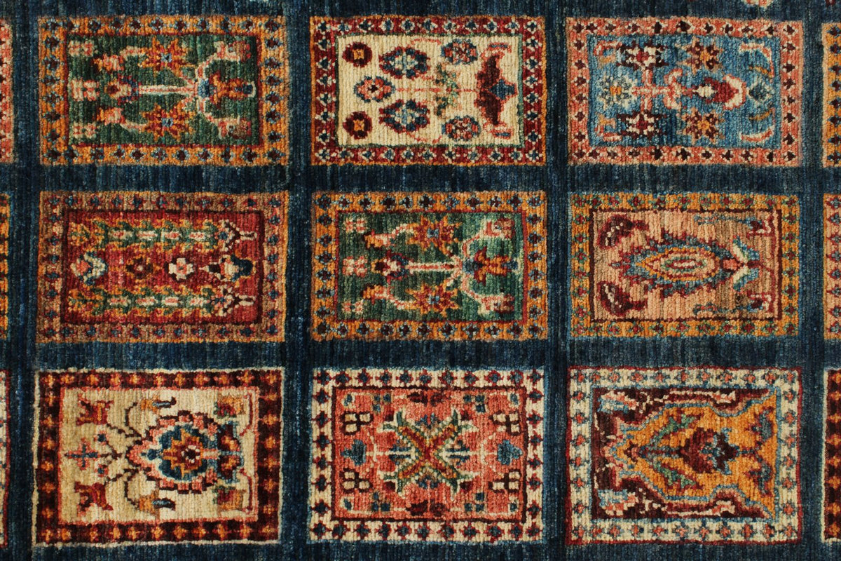 3x22 Navy and Multicolor Persian Runner