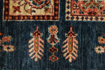 3x22 Navy and Multicolor Persian Runner
