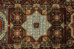 3x10 Brown and Multicolor Turkish Tribal Runner