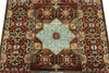3x10 Brown and Multicolor Turkish Tribal Runner